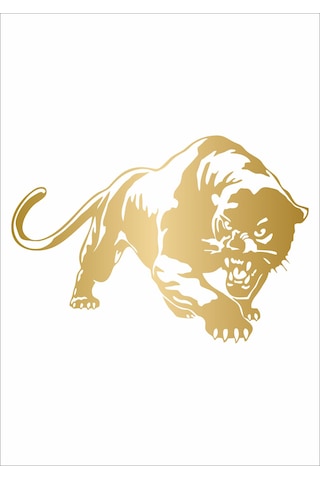 Vahşi Puma Kaplan Panter Sticker, Araba Oto Motosiklet Karavan Sticker 02519 15x11 Cm