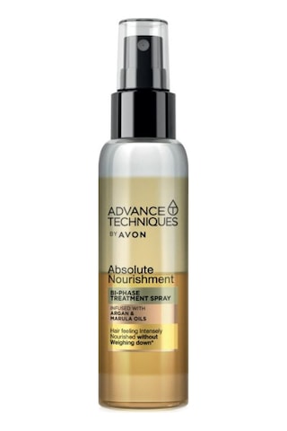 Avon Advance Techniques Argan ve Marula Yağı İçeren Çift Fazlı Saç Spreyi 100 ML