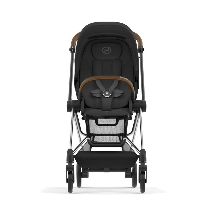 Cybex Mios Chrome Brown Sephia Black