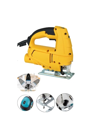 Pro 3'lü Usta Marangoz Makine Seti Freze Formika + Ahşap Kesme Daire Testere + Ahşap Kesme Dekupaj