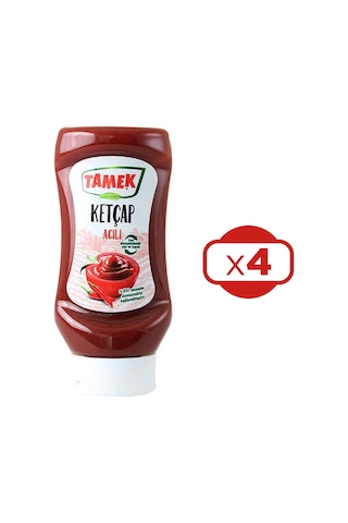 Tamek Ketçap Acılı 4 x 355 G