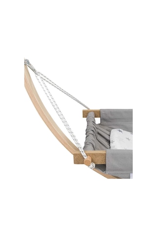 Holmen Fethiye Cibinlikli Ahşap Hamak Gri