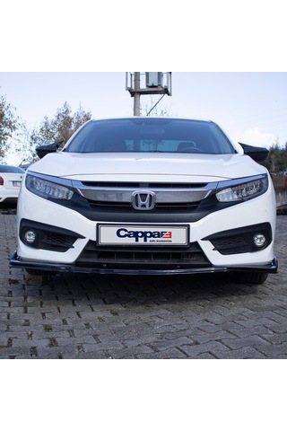 Honda Civic 2016- Yılı Ve Sonrası Uyumlu Ön Tampon Lip