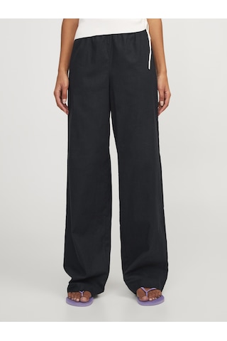 Jack & Jones Kadin Keten Pantolon - Poppy - 12253952 Siyah