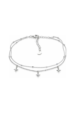 Nur Silver Kuzey Yıldızı Vıp Halhal - Nur-ank004 Çok Renkli