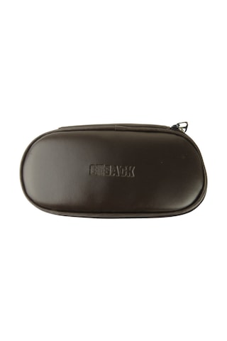 Bback Oval Deri Kalemlik / Kalem Kutusu Kahverengi