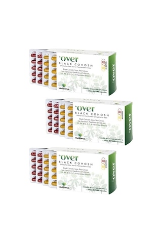 Dr. Over Black Cohosh Takviye Edici Gıda 3 x 60 Kapsül