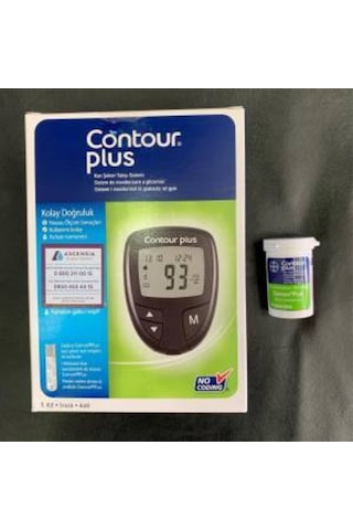 Contour Plus Ölçüm Cihazı ve 50 Adet Stribi