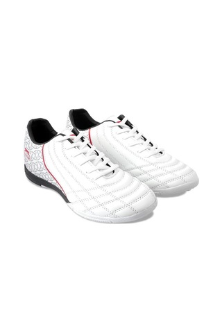 Slazenger HINO HS Erkek Halı Saha Beyaz - Siyah Futbol Ayakkabısı