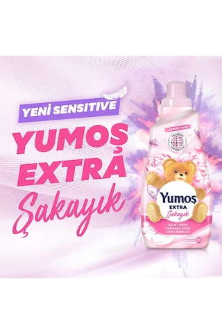 Yumoş Orkide + Lilyum + Şakayık Çamaşır Yumuşatıcısı 3 x 1440 ML