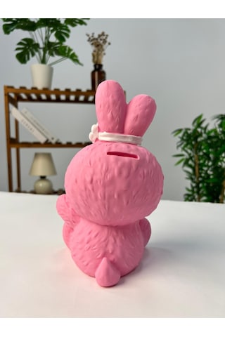Favora Tavşan Kumbara - Pembe