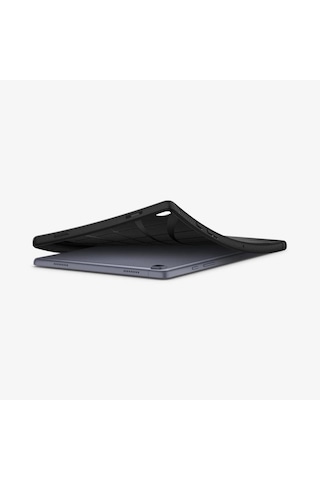 Spigen Galaxy Tab A7 İle Uyumlu Kılıf Rugged Armor Black