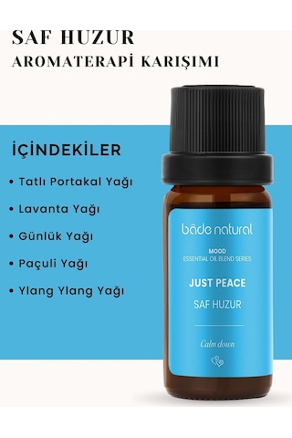 Bade Natural Saf Huzur Aromaterapi Karışımı 10 ML