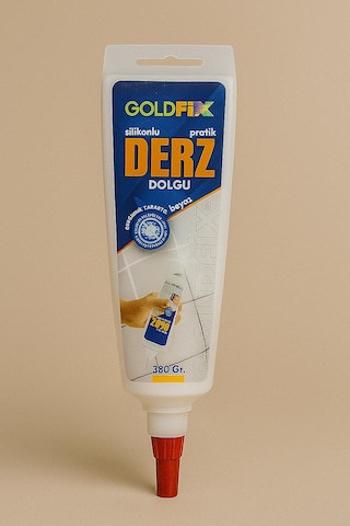 Silikonlu Hazır Derz Dolgu Tüp Beyaz 380 Gr 1