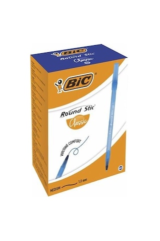 Bic Round Stic Tükenmez Kalem Mavi 60Lı