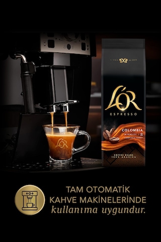 L'or Espresso Colombıa Çekirdek Kahve 500 G