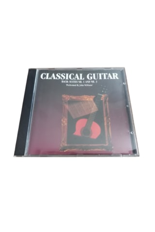 Classıcal Guıtar Cd Bach Suıtes Nr. 1 And Nr. 3