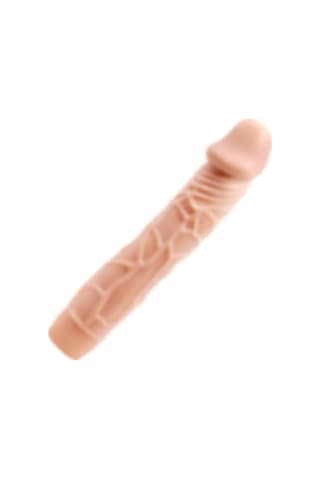 Lilitu Shop Güçlü Titreşimli 22,5 cm Realistik Vibratör Gerçekci Penis Dildo