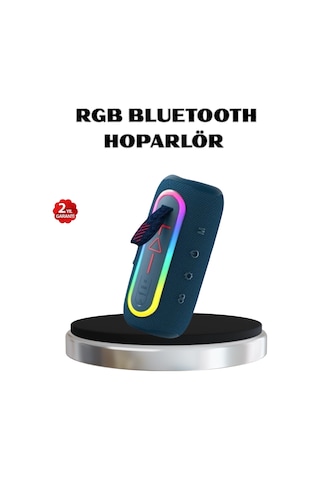 Mini Mavi Bluetooth Hoparlör Şık Görünüm Ve Taşınabilir Güçlü Ses
