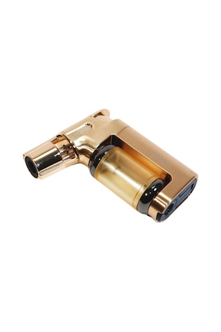 Parmida Tek Torch Pürmüz Gold Masa Tipi Metal Puro Çakmağı - Tr9248
