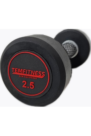 Temfitness Kauçuk Kaplı Olimpik Dambıl 2.5 KG Temfitness Kauçuk Kaplı Olimpik Dambıl 2.5 KG