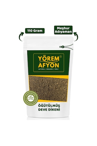 Adıyaman Yöresinden Öğütülmüş Toz Deve Dikeni Tohumu, Meryem Ana Dikeni Silybum Marianum 110gr.