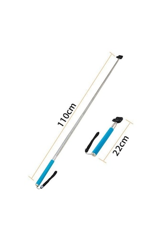 Sanger Sg-01 Selfie Çubuğu Monopod Mavi