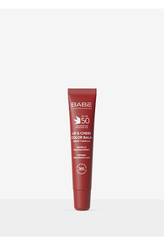 Babe Lip&Cheek Balm Cherry-Vişne Dudak ve Yanak Balmı SPF50 20 ML