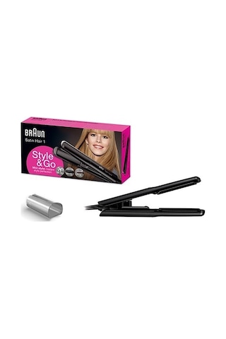Braun Satin Hair 1 ST100 Style&Go Seyahat Tipi Saç Düzleştirici