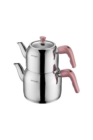 Emsan Amelia Midi Çaydanlık Takımı Pembe 1.00- 2.00 Lt Pembe