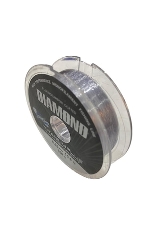 Bauer Diamond Titanium Plus 0.25 Mm 100 Mt Makara Misina - Renk: Füme 10,6 Kg