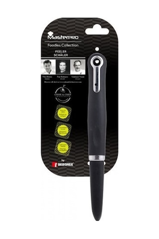Masterpro Bgmp-5302 Paslanmaz Çelik Kabuk Soyacağı Siyah
