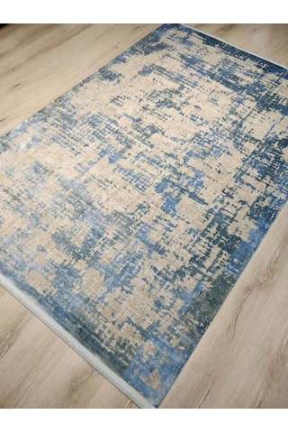 Türkmen Halı Pavia 1696A Mavi 160X230 Cm Ipeksi Salon Halısı