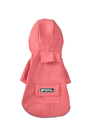 Köpek Yağmurluk Kapüşonlu Dört Ayaklı Giysiler Su Geçirmez Her Şey Dahil Küçük Köpek Pet Yağmurluk, Boyut: Xxl Pembe