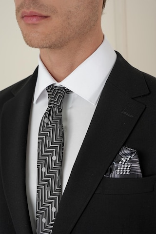 Efor Tk 2021 Slim Fit Klasik Mono Yaka Klasik Siyah Takım Elbise Siyah
