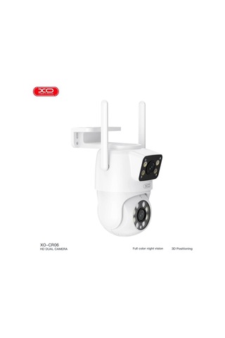 Özel Seri Kayıt Gözetleme 360 Çift Kameralı Wifi Gece Görüşlü Dış Mekan Kablosuz Güvenlik Kamerası