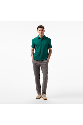Nautica Erkek Yeşil Slim Fit Polo Düz K35062t Yeşil