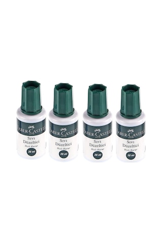 Faber Castell Daksil Sıvı 20 Ml - 4 Adet