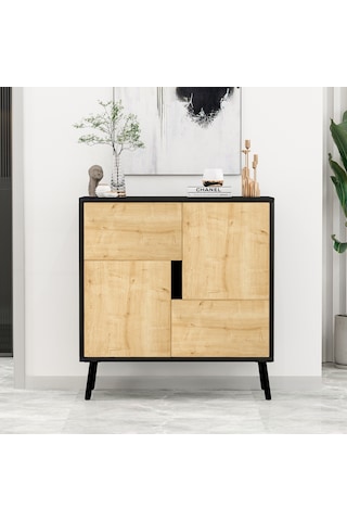 Darien Ç001 Ahşap Siyah/safir Meşe