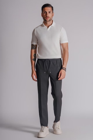 Braccas Erkek Yandan Cepli Beli Lastikli Relaxed Fit Jogger Pantolon Siyah Siyah