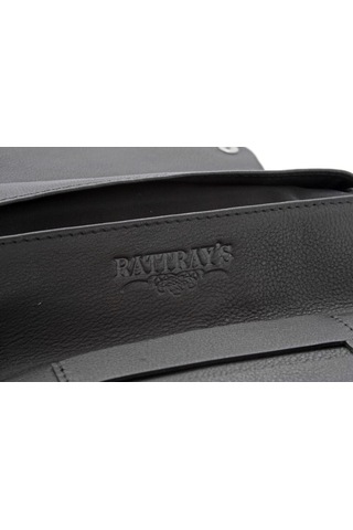 Rattray's Black Knight Roll Your Own 1 Siyah Deri Pipo Tütün Kesesi 127250