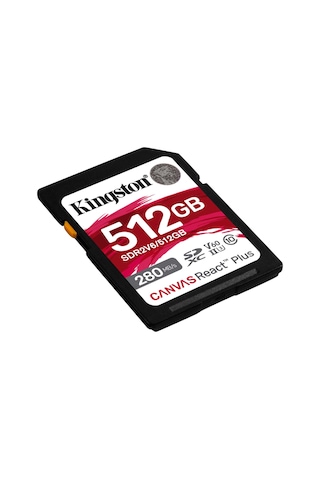 Kingston SDR2V6 Canvas React Plus V60 512 GB D Hafıza Kartı