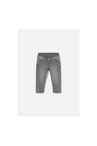 Mayoral Erkek Bebek Lastikli Denim Kot Pantolon Gri 2543