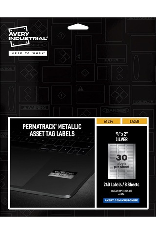 Varlık Etiketi Etiketleri 3 4 X 2 Inç Lazer Yazdırılabilir Etiketler 240 Su Geçirmez Etiket 61524 1