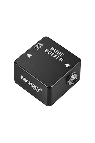 Yunboo Gitar Ses Kalitesi Artırıcı: Kablolu Ses Kaybını Önleyen, Taşınabilir Tüm Metal Efekt Pedalı 1/4" Jack, 9v Dc