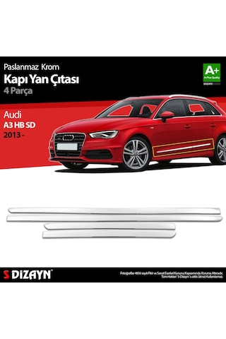 Audi A3 Hb Sd Krom Kapı Yan Çıtası 2013-2017
