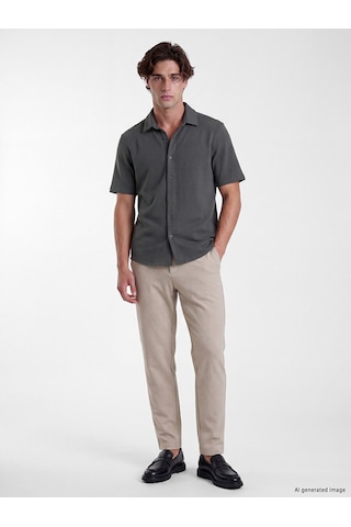 Lcw Vision Gri Regular Fit Erkek Gömlek