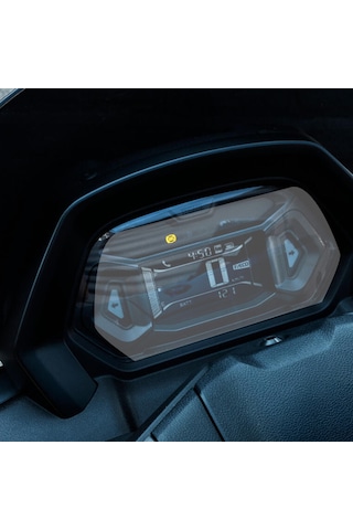 Gp Kompozit Yamaha Nmax 125 / 155 2025 Uyumlu Motosiklet Ekran Koruyucu Şeffaf