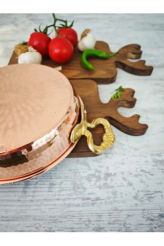 Moda Bakır Bakır Yumurta Tava 14 Cm Diğer