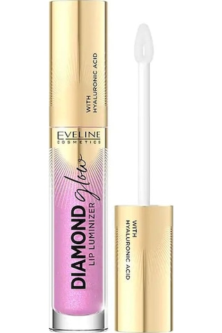 Eveline Cosmetics Lipgloss Diamond Glow Lip Luminezer Hyalunorik Asitli Dudak Parlatıcısı Diğer